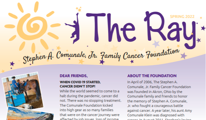The Ray 2022 newsletter header
