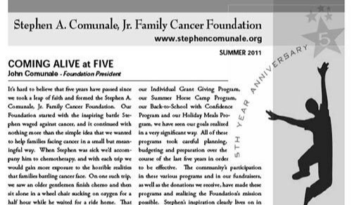 Summer 2012 newsletter thumbnail