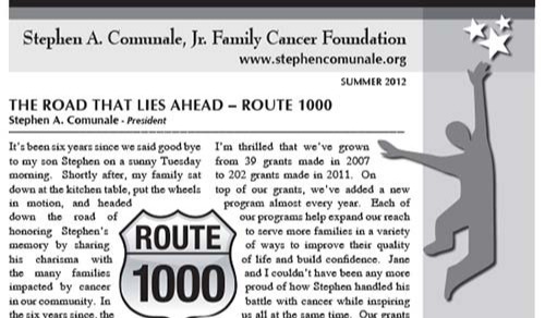 Summer 2012 newsletter thumbnail