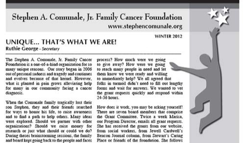 Newsletter Thumbnail 2012 Winter